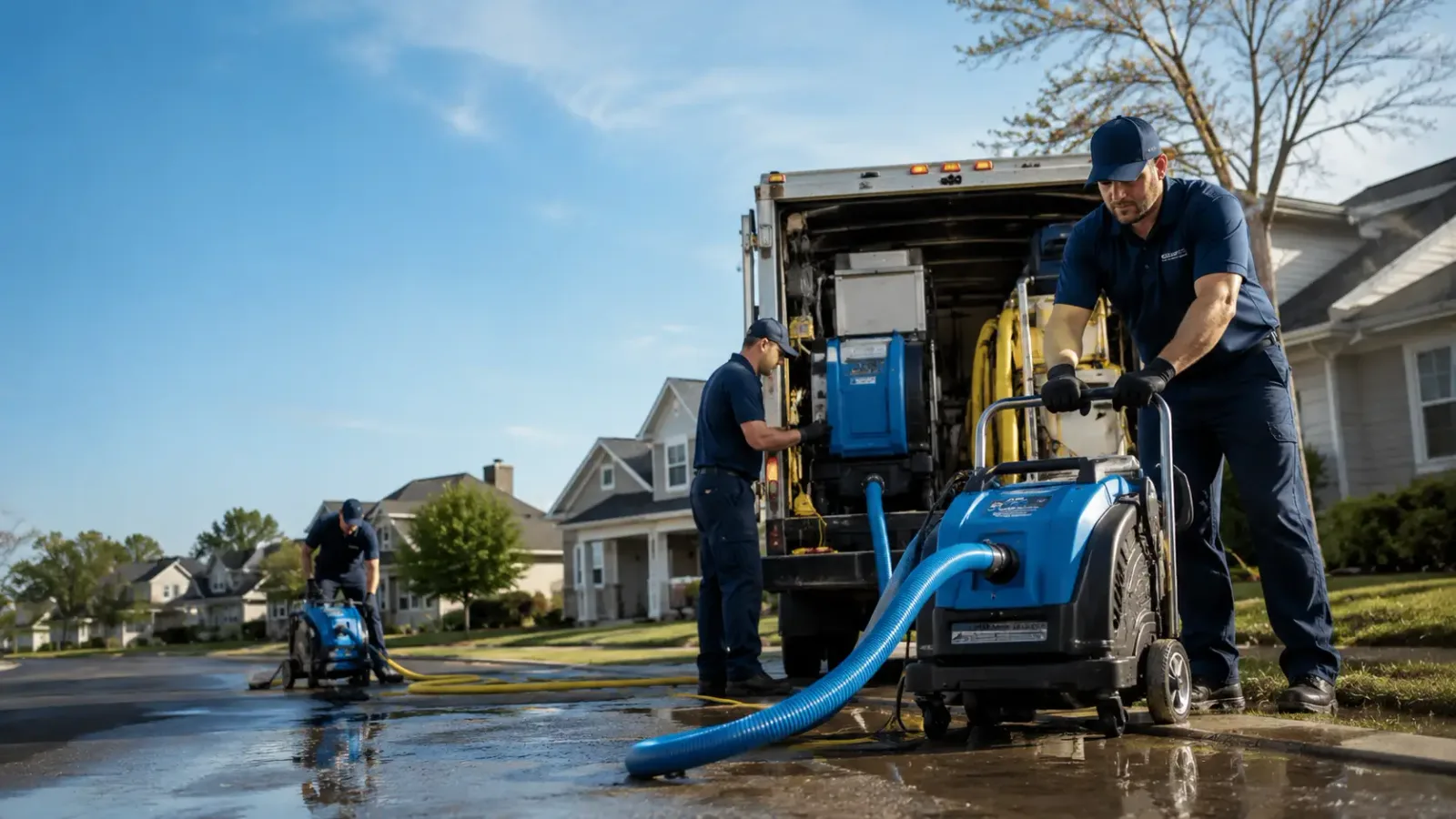 Flood Damage Cleanup in Welling, OK